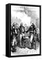 Washington Taking Leave of His Old Comrades, 1783-null-Framed Stretched Canvas