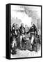 Washington Taking Leave of His Old Comrades, 1783-null-Framed Stretched Canvas