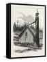 Washington Territory: the Episcopal Church and Belfry at Tacoma. U.S., 1880 1881-null-Framed Stretched Canvas