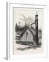 Washington Territory: the Episcopal Church and Belfry at Tacoma. U.S., 1880 1881-null-Framed Giclee Print