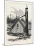 Washington Territory: the Episcopal Church and Belfry at Tacoma. U.S., 1880 1881-null-Mounted Giclee Print