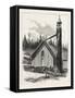 Washington Territory: the Episcopal Church and Belfry at Tacoma. U.S., 1880 1881-null-Framed Stretched Canvas