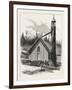 Washington Territory: the Episcopal Church and Belfry at Tacoma. U.S., 1880 1881-null-Framed Giclee Print