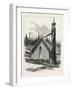 Washington Territory: the Episcopal Church and Belfry at Tacoma. U.S., 1880 1881-null-Framed Giclee Print