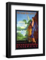 Washington the Beautiful City-null-Framed Art Print