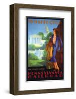 Washington the Beautiful City-null-Framed Art Print