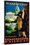 Washington, the City Beautiful', Advertisement for Pennsylvania Railroad-null-Mounted Giclee Print