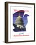 Washington the City Beautiful-null-Framed Art Print