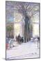 Washington Triumphal Arch in Spring-Childe Hassam-Mounted Art Print