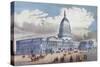 Washington, United States Capitol, 19th Century-Currier & Ives-Stretched Canvas