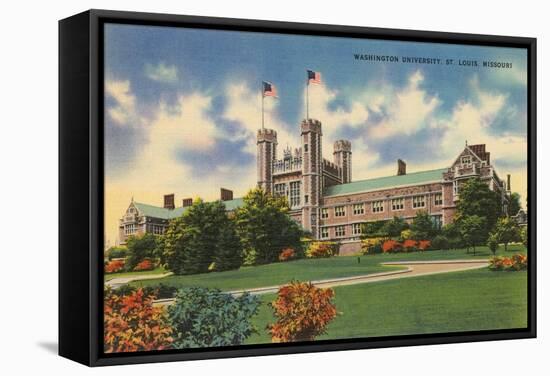 Washington University, St. Louis-null-Framed Stretched Canvas