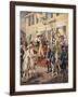 Washington Visiting Rochambeau at French Embassy-H.a. Ogden-Framed Giclee Print