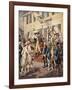 Washington Visiting Rochambeau at French Embassy-H.a. Ogden-Framed Giclee Print