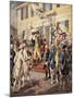 Washington Visiting Rochambeau at French Embassy-H.a. Ogden-Mounted Giclee Print