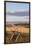 Washington, Walla Walla Co, Whitman Mission Nhs, Oregon Trail Fence-Brent Bergherm-Framed Photographic Print