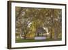 Washington, Walla Walla. Mill Pond at Whitman Mission Historic Site-Brent Bergherm-Framed Photographic Print