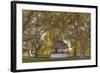 Washington, Walla Walla. Mill Pond at Whitman Mission Historic Site-Brent Bergherm-Framed Photographic Print