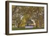 Washington, Walla Walla. Mill Pond at Whitman Mission Historic Site-Brent Bergherm-Framed Photographic Print