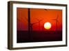 Washington, Walla Walla. Windmills. Stateline Wind Project-Brent Bergherm-Framed Photographic Print