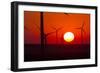 Washington, Walla Walla. Windmills. Stateline Wind Project-Brent Bergherm-Framed Photographic Print