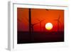 Washington, Walla Walla. Windmills. Stateline Wind Project-Brent Bergherm-Framed Photographic Print