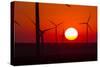 Washington, Walla Walla. Windmills. Stateline Wind Project-Brent Bergherm-Stretched Canvas