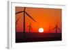 Washington, Walla Walla. Windmills. Stateline Wind Project-Brent Bergherm-Framed Photographic Print