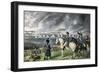 Washington Watching Evacuation of British Troops From Boston, 1776-null-Framed Giclee Print