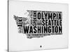 Washington Word Cloud 2-NaxArt-Stretched Canvas