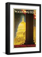 Washington-null-Framed Art Print