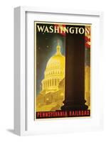 Washington-null-Framed Art Print