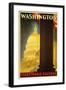 Washington-null-Framed Art Print