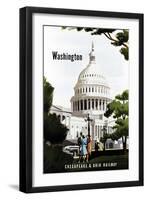 Washington-Bern Hill-Framed Premium Giclee Print