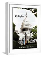 Washington-Bern Hill-Framed Premium Giclee Print