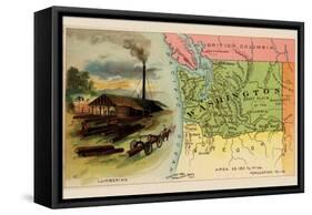 Washington-Arbuckle Brothers-Framed Stretched Canvas