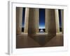 Washinton Monument at Sunset, Viewed from the Lincoln Memorial-Stocktrek Images-Framed Photographic Print