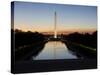 Washinton Monument at Sunset, Washinton D.C., USA-Stocktrek Images-Stretched Canvas