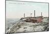 Washoe Smelter, Anaconda-null-Mounted Art Print