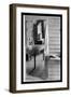 Washstand in the Dog Run and Kitchen-Walker Evans-Framed Art Print