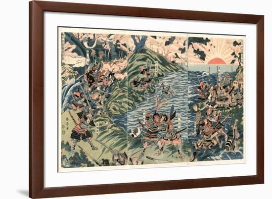 Washu Nyoirindo Kassen-Kubo Shunman-Framed Giclee Print