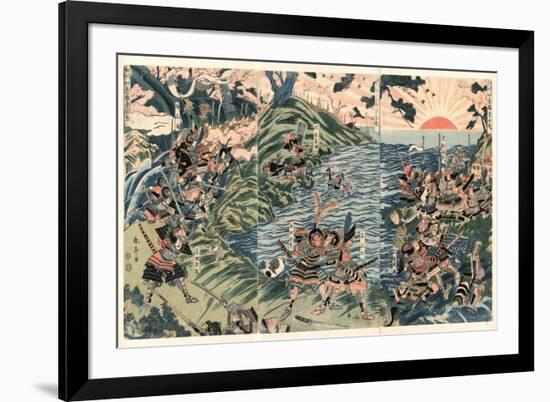 Washu Nyoirindo Kassen-Kubo Shunman-Framed Giclee Print