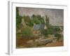 Washwomen in Pont-Aven, 1886-Paul Gauguin-Framed Giclee Print