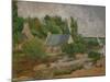 Washwomen in Pont-Aven, 1886-Paul Gauguin-Mounted Giclee Print