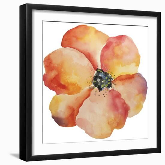 Washy Poppy-Jean Plout-Framed Giclee Print