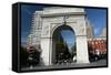 Wasington Square Arch NYC-Robert Goldwitz-Framed Stretched Canvas