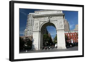 Wasington Square Arch NYC-Robert Goldwitz-Framed Photographic Print