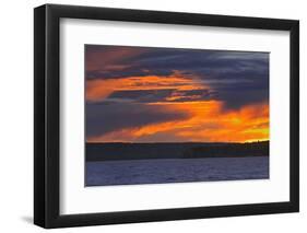 Waskesiu Lake, Prince Albert National Park, Saskatchewan, Canada.-Mike Grandmaison-Framed Photographic Print