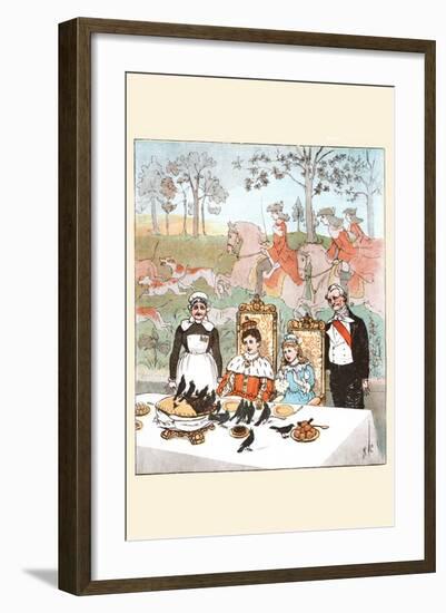 Wasn't it a Dainty Dish to Set before the King-Randolph Caldecott-Framed Art Print