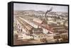 Wason Railroad Car Manufacturers, Springfield, Massachusetts, 1872-null-Framed Stretched Canvas