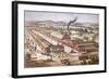 Wason Railroad Car Manufacturers, Springfield, Massachusetts, 1872-null-Framed Giclee Print